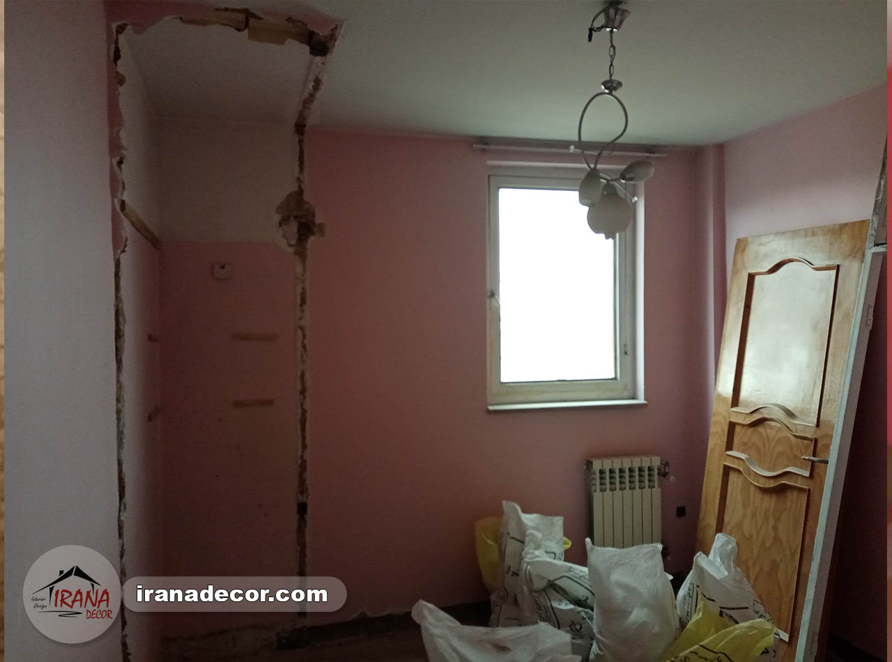 بازسازی آپارتمان در شیراز 