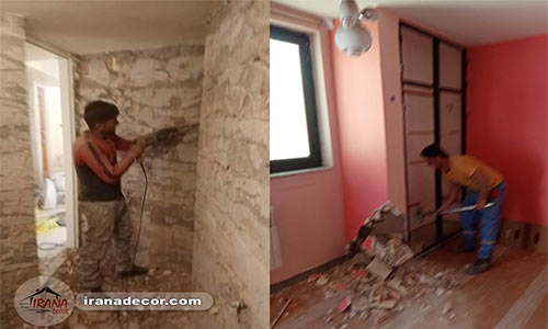 هزینه بازسازی منزل در شیراز