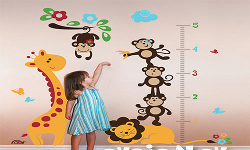 تزیین دیوار اتاق کودک با استیکر