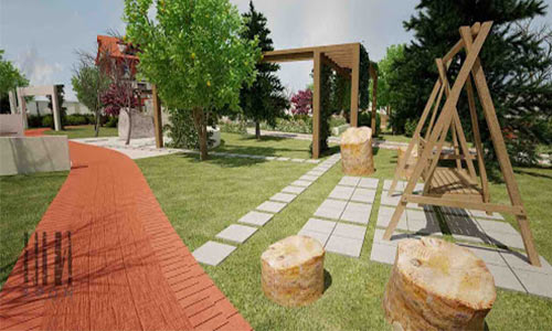 طراحی باغ ویلا در شیراز 22