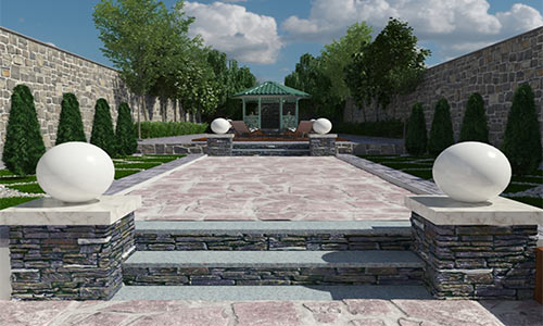 طراحی باغ ویلا در شیراز 6