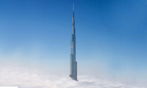 برج خلیفه ساختمان ضد زلزله