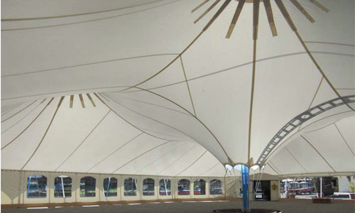 چادر غرفه نمایشگاه موقتی مسابقات المپیک