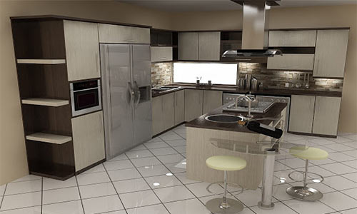 بهترین مدل کابینت آشپزخانه 15