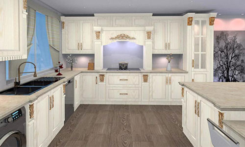 طراحی کابینت آشپزخانه 