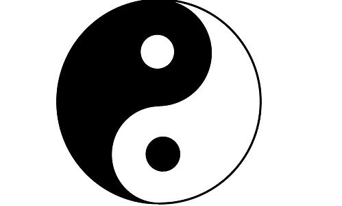 نماد و لوگو یین و یانگ 